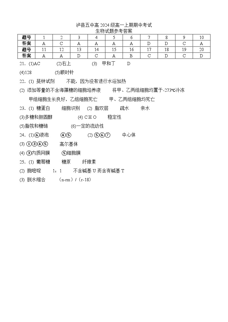 参考答案第1页