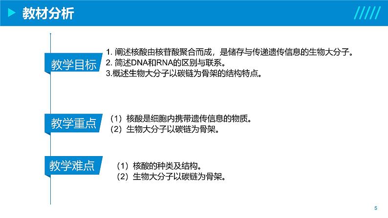2024-2025人教版(2019)生物必修1《分子与细胞》课件PPT2组成细胞的分子-2.5核酸是遗传信息的携带者第5页