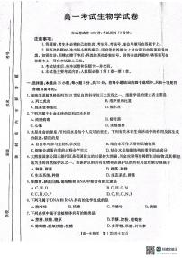 辽宁省辽阳市2024-2025学年高一上学期期中考试生物试卷