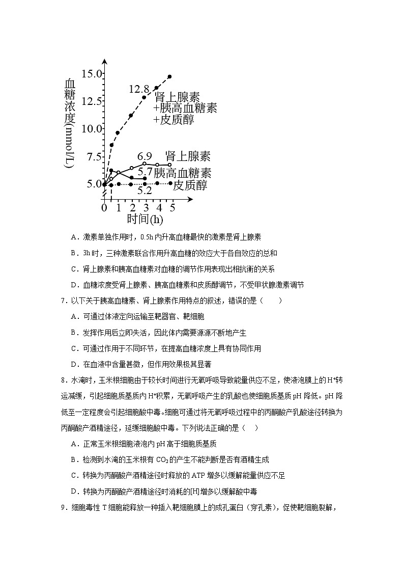 湖南省岳阳市云溪区2024-2025学年高二上学期11月期中生物试题第3页