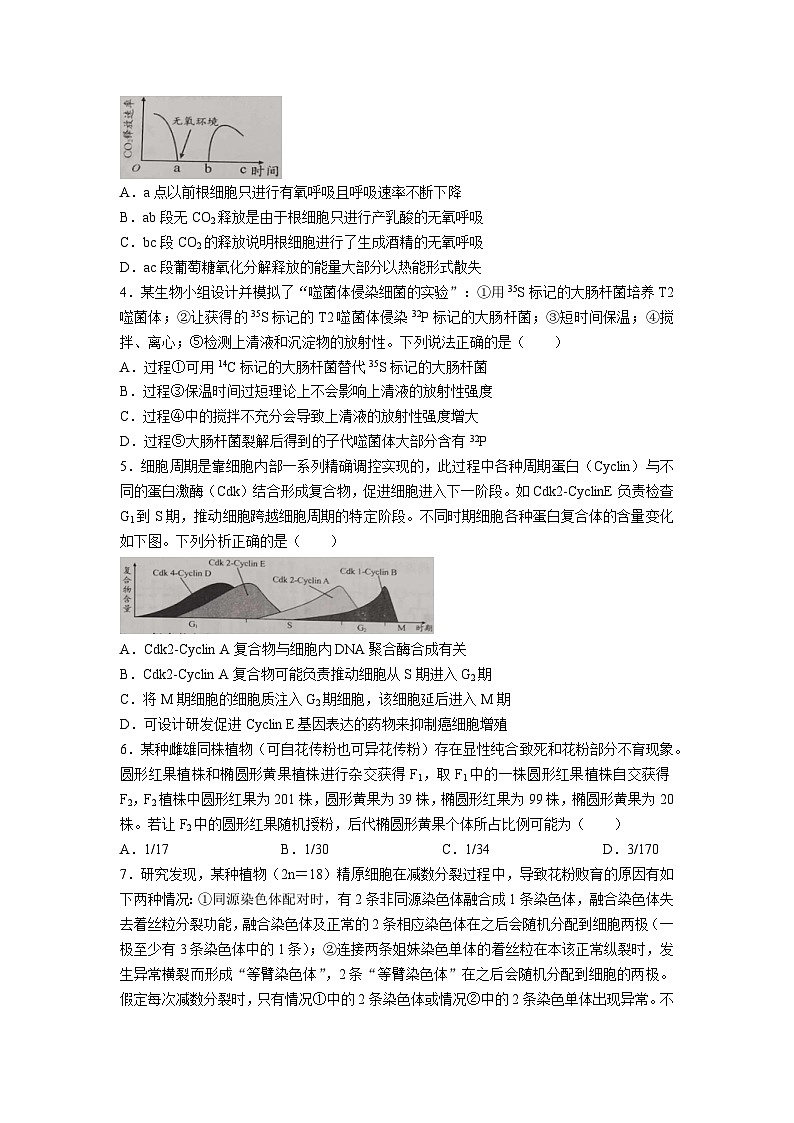 【山东卷】山东省日照市2025届高三上学期11月期中校际联合考试(11.21-11.23)生物试卷第2页
