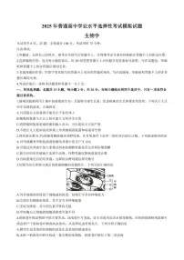 2025届河北省沧州市运东五校高三上学期11月期中考-生物试题+答案