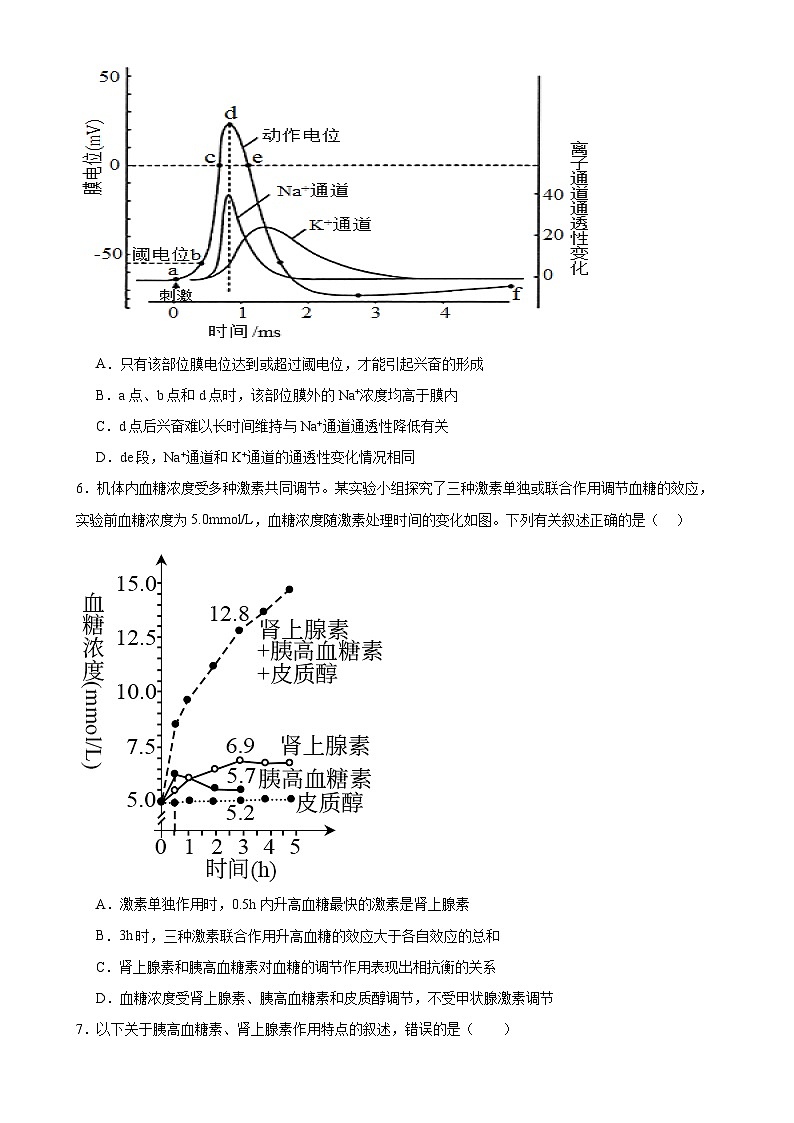 湖南省岳阳市云溪区2024-2025学年高二上学期11月期中生物试题-A4第2页