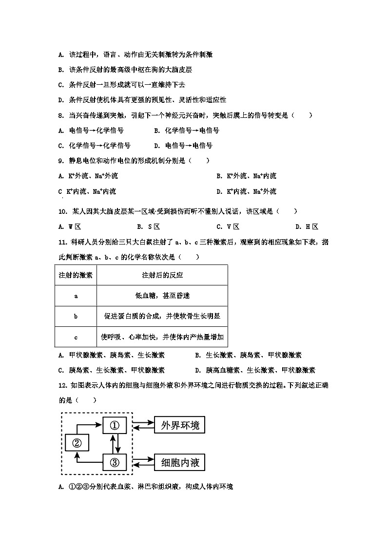 广东省惠州市惠阳区丰湖高级中学2024-2025学年高二上学期期中考试生物试题第2页