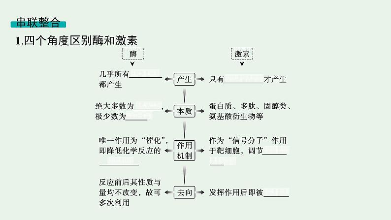 2025届生物高考 二轮复习 细胞的生存需要能量和营养物质 主干知识 自主落实 课件第4页