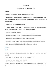 广东省佛山市2024-2025学年高二上学期11月期中考试生物试题含答案