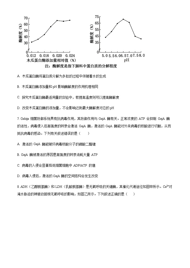 天津市顶级名校2024-2025学年高三上学期10月月考生物试题含答案第3页