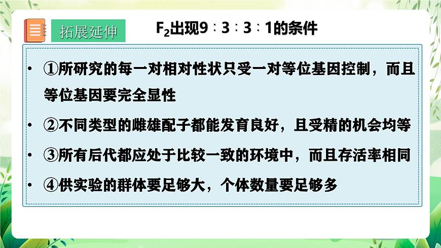 人教版高中生物必修二1.2《孟德爾的豌豆雜交實(shí)驗(yàn)(二)》（第1課時）（教學(xué)課件）第8頁