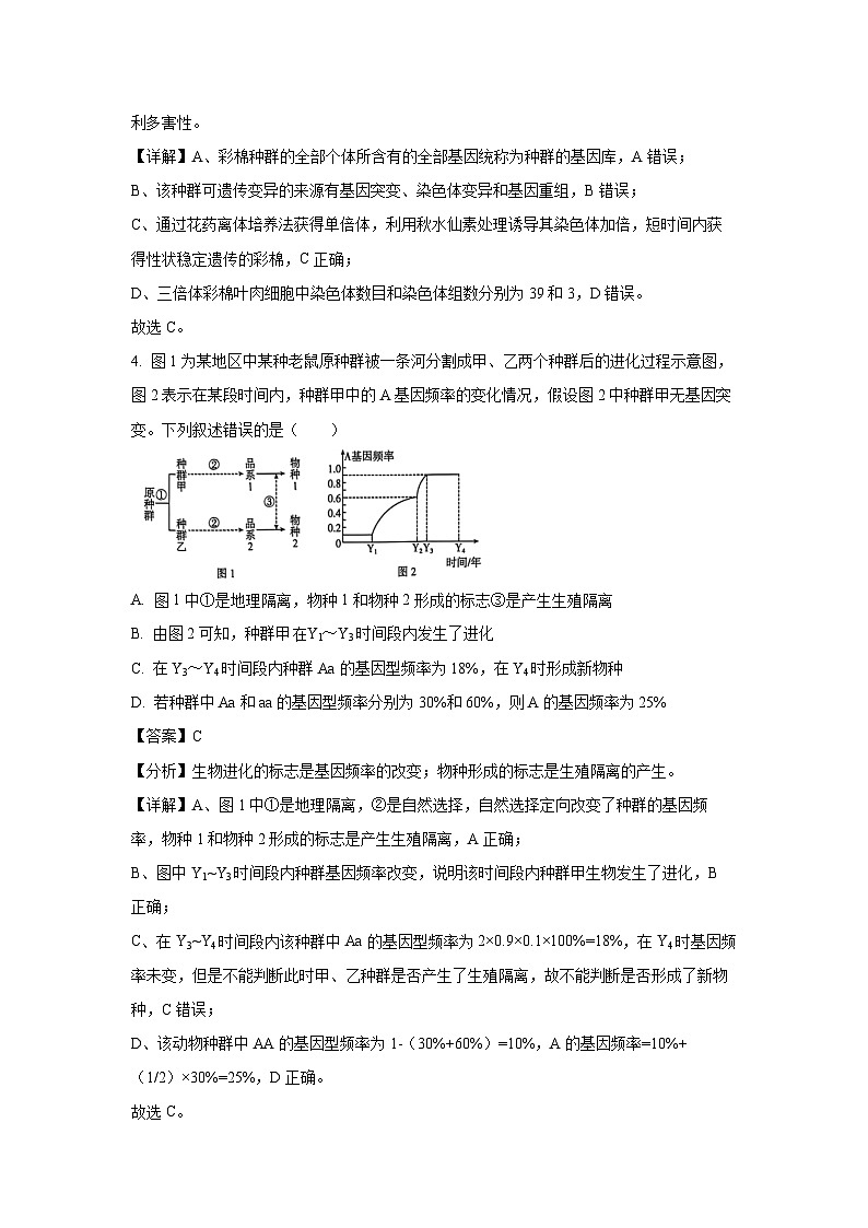 江西省部分高中学校2024-2025学年高二(上)11月联考生物试卷(解析版)第3页
