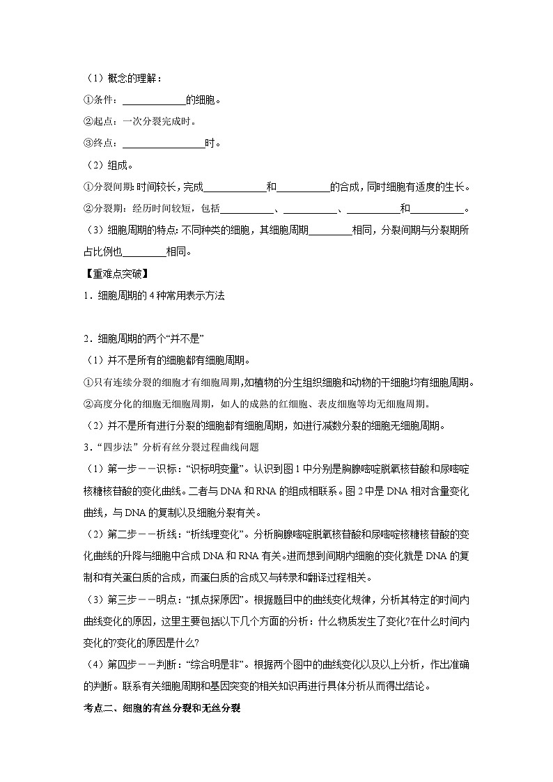 专题10_细胞的有丝分裂(教师版)第2页