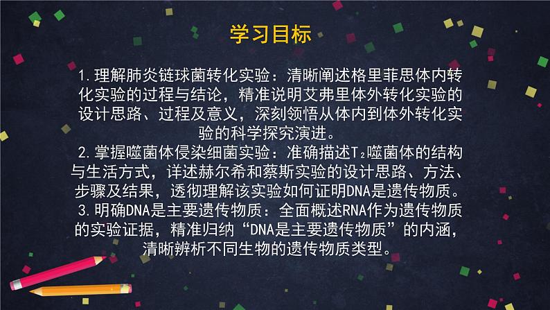 人教版(2019)高中生物必修二第3章基因的本质3.1《DNA是主要的遗传物质》课件第2页