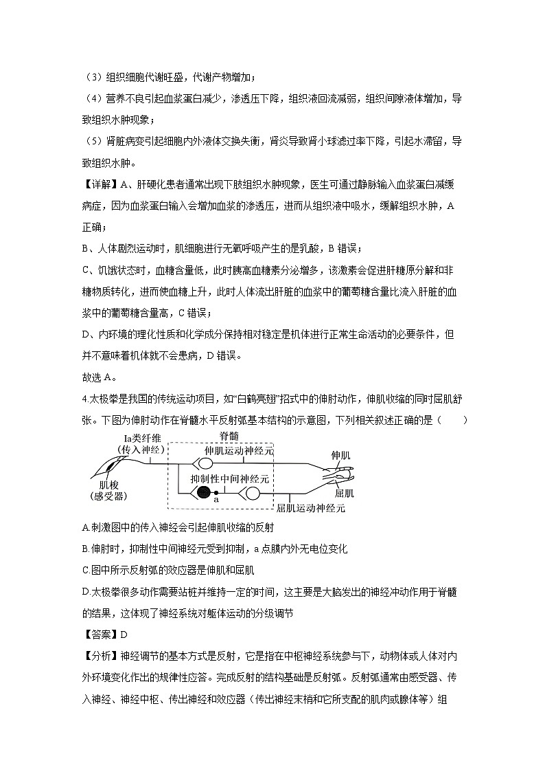 2024-2025学年湖南省名校高二上学期12月检测生物试卷(解析版)第3页