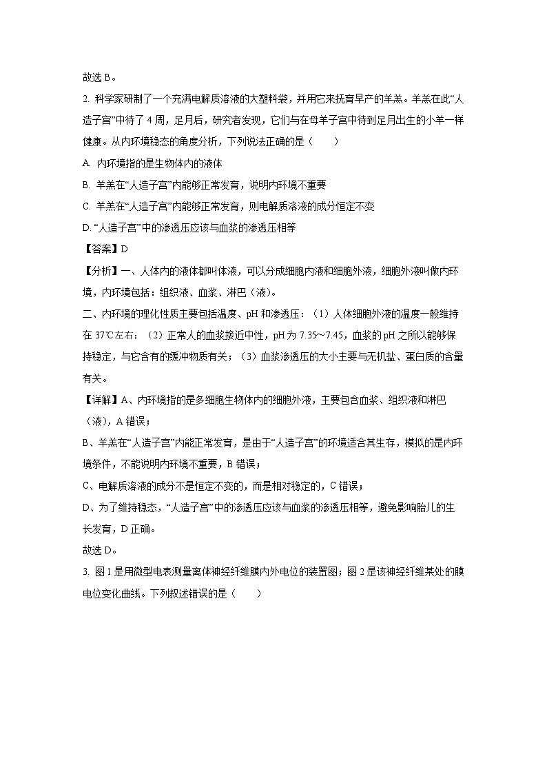 广西部分名校2024-2025学年高二上学期12月联合检测生物试卷(解析版)第2页