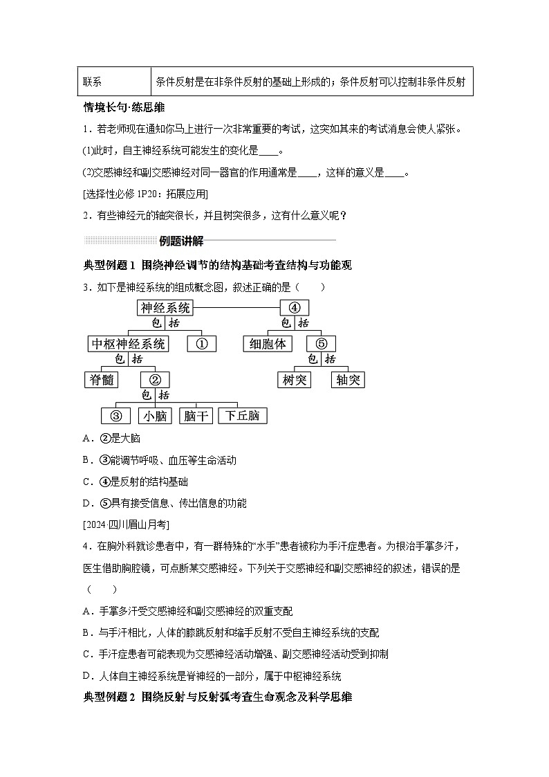 高中生物一轮复习讲练第25讲神经调节含解析答案第3页