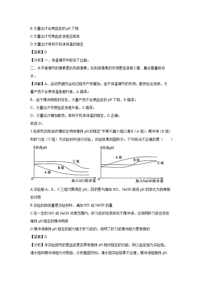 2024-2025学年广西高二上学期10月月考生物试卷(解析版)第2页