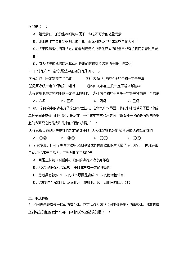 黑龙江省哈尔滨市第七十三中学校2024-2025学年高三上学期开学考试生物试卷第2页