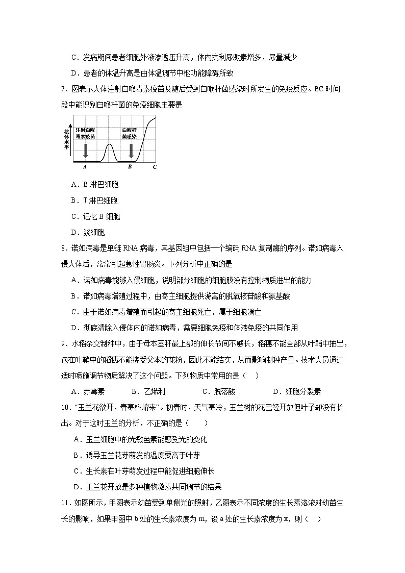 黑龙江省绥化市第二中学2024--2025学年高二上学期期末考试生物试卷第3页