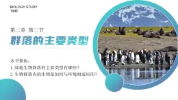 人教版2025高中生物選擇性必修二2.2 群落的主要類型 課件