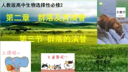 生物人教版（2019）選擇性必修2 2.3群落的演替課件
