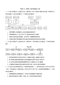 專題12 發(fā)酵工程和細胞工程--2024年高考生物一模試題分類匯編（江蘇專用）
