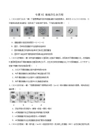 專題02 細(xì)胞的生命歷程--2024年高考生物一模試題分類匯編（北京專用）