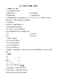 山西省太原市某校2024-2025学年高一下学期3月月考生物试题（原卷版+解析版）