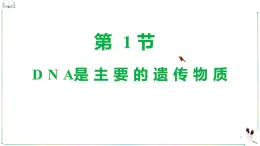 生物人教版（2019）必修2 3.1 DNA是主要的遺傳物質(zhì)課件