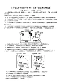 江西省五市九校协作体2023-2024学年高三上学期第一次联考 生物试卷(含答案)