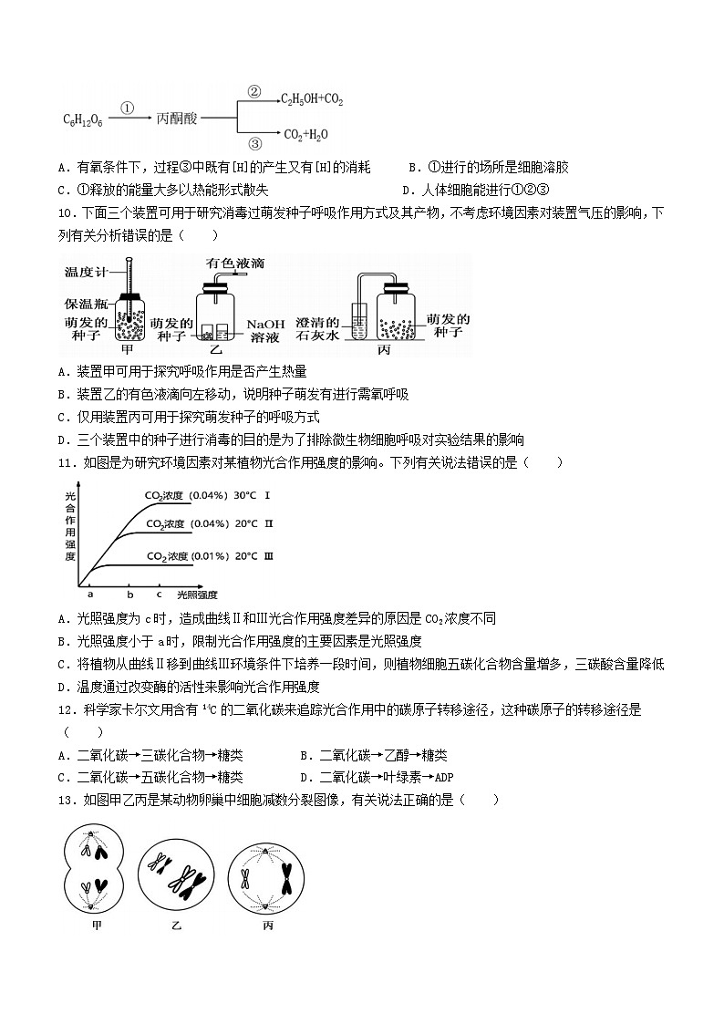 浙江省温州市2023_2024学年高一生物下学期5月期中联考试题第2页