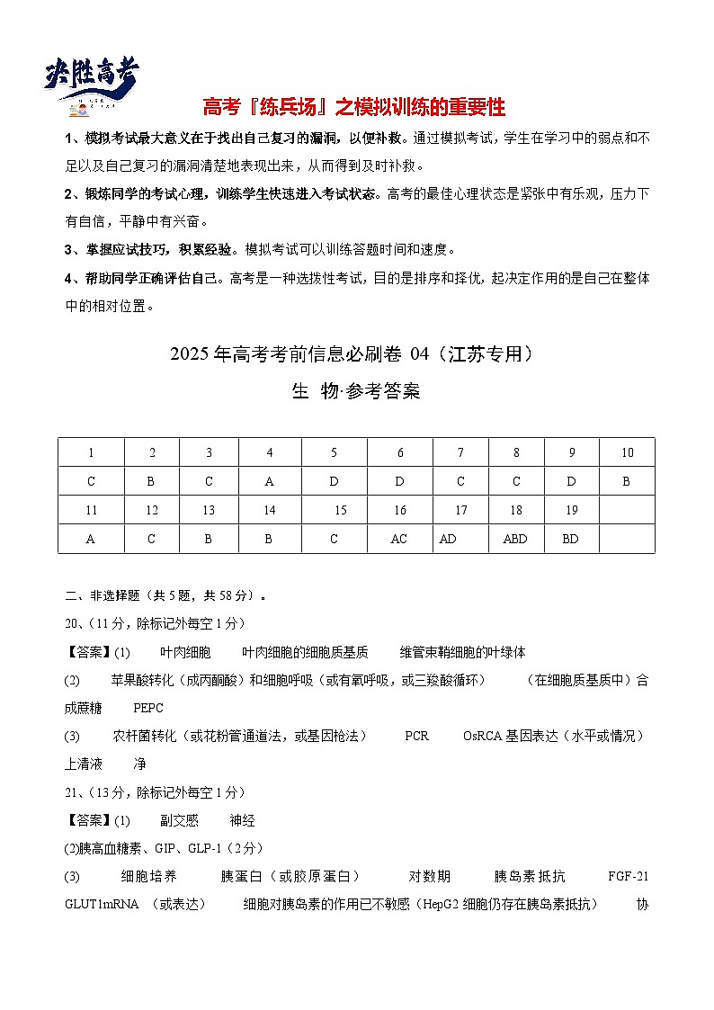 信息必刷卷04（江蘇專用）（參考答案）第1頁(yè)