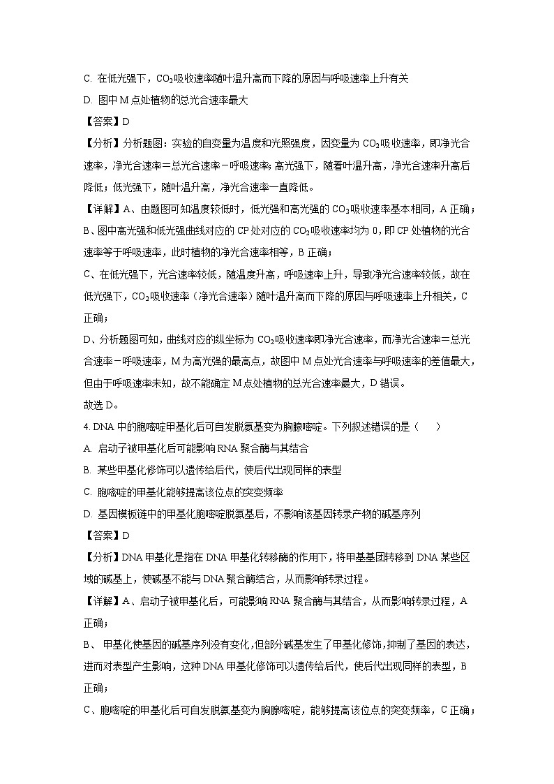河北省衡水市冀州区冀州中学2024-2025学年高三下学期开学考试生物试卷(解析版)第3页