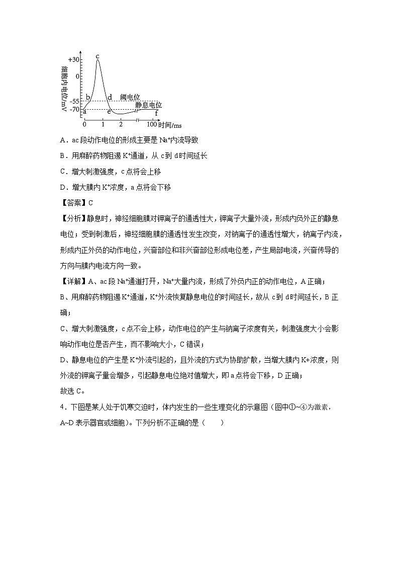 2024-2025学年高二生物上学期期末通关卷(黑吉辽蒙通用)生物试卷(解析版)第3页