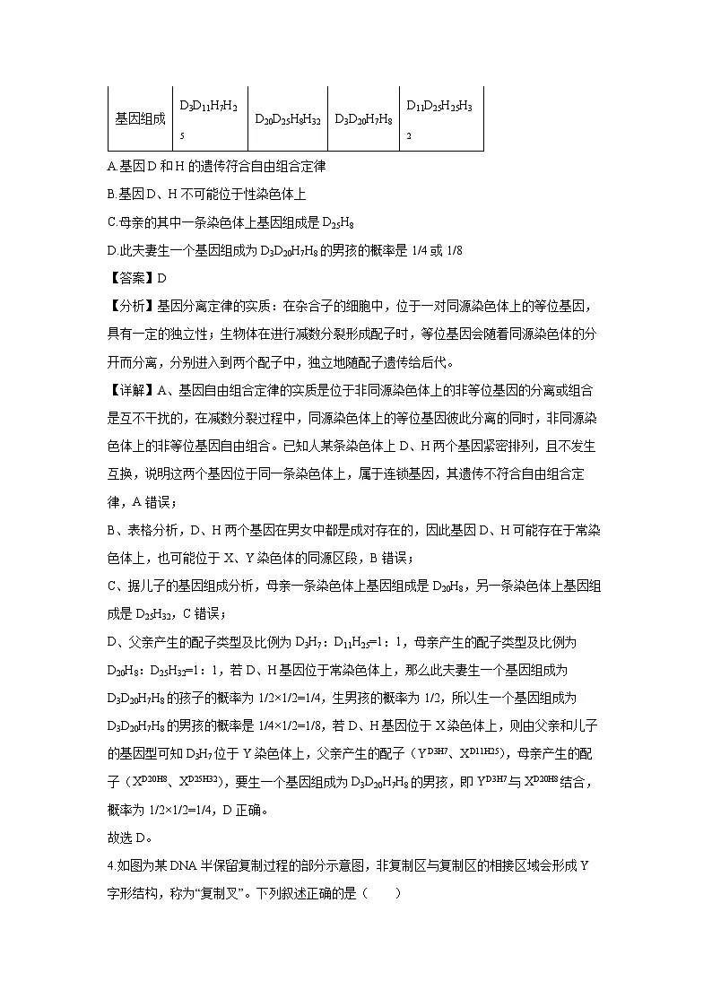 云南省昭通市镇雄县三校2024-2025学年高二下学期第一次月考生物(解析版)第3页