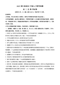 江西省部分高中学校2025届高三下学期4月联考生物试题（原卷版+解析版）