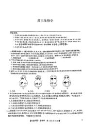 九师联盟2025届高三下学期5月考前押题卷生物试题（PDF版附解析）