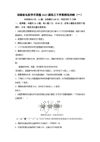 河南省名校学术联盟2025届高三下学期模拟冲刺（一）生物试卷（解析版）
