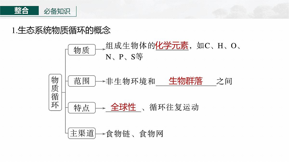 第九单元 第47课时 生态系统的物质循环、信息传递及稳定性第6页