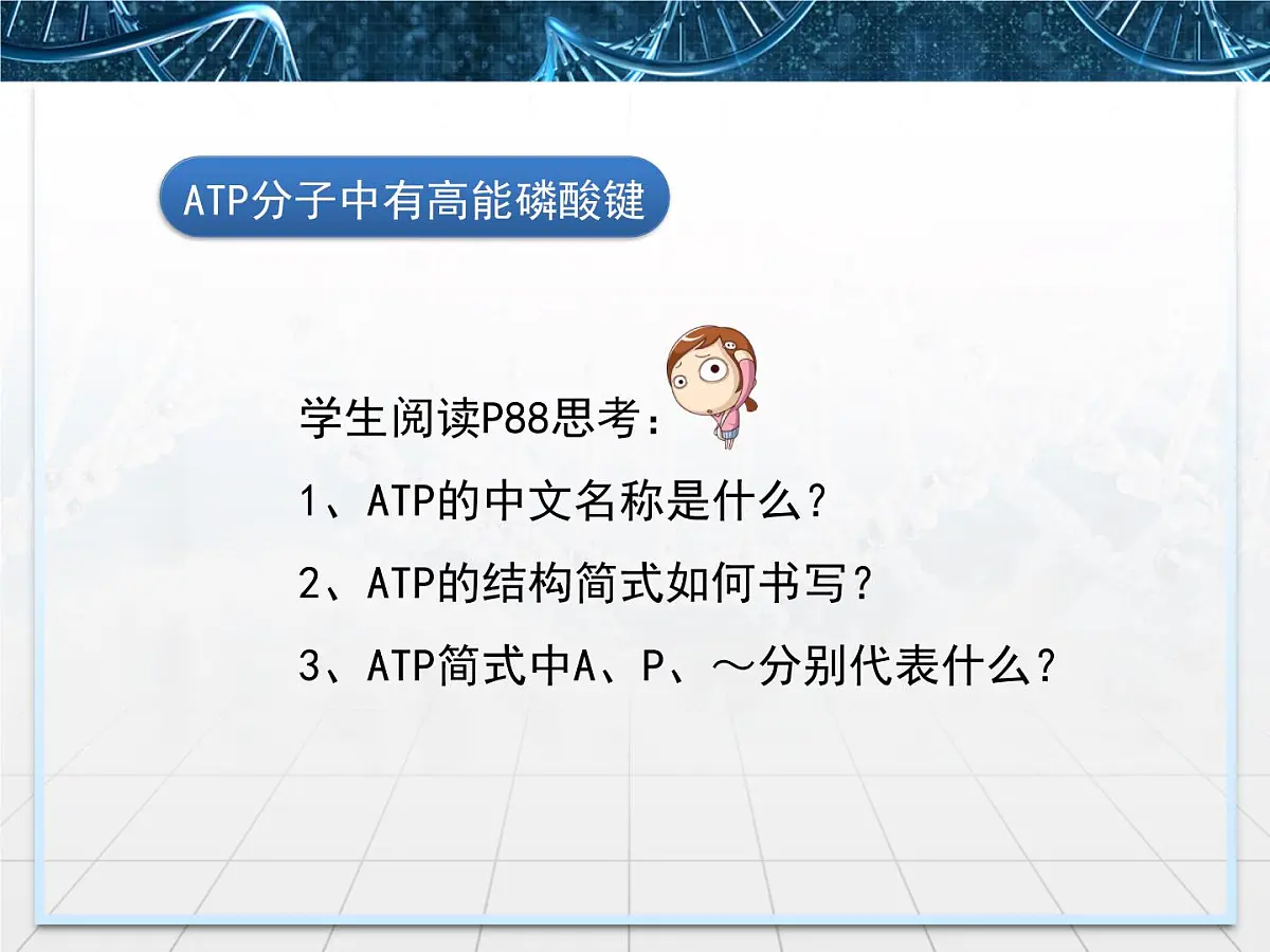 人教版 (新课标)高中生物必修1 5-2《细胞的能量“通货”——ATP》课件第7页