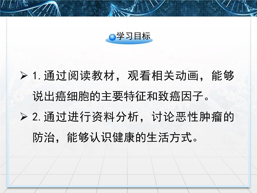 人教版 (新課標)高中生物 必修1 6-4《細胞的癌變》課件第3頁