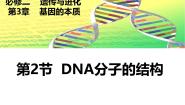 生物必修2《遗传与进化》DNA分子的结构教学演示课件ppt