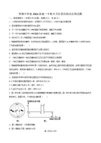 四川省成都市树德中学2024-2025学年高一下学期5月月考生物试题（Word版附解析）