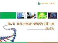 人教版 (新課標)高中生物必修2 第七章《現(xiàn)代生物進化理論的主要內容》第2課時課件