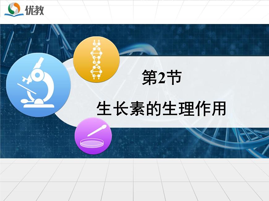 人教版 (新課標(biāo))高中生物必修3 3-2《生長(zhǎng)素的生理作用》課件第1頁(yè)