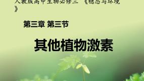 人教版 (新课标)必修3《稳态与环境》其他植物激素课文内容课件ppt