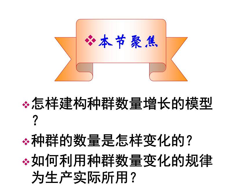 人教版 (新課標(biāo))高中生物必修3 4-2《種群數(shù)量的變化》課件第3頁