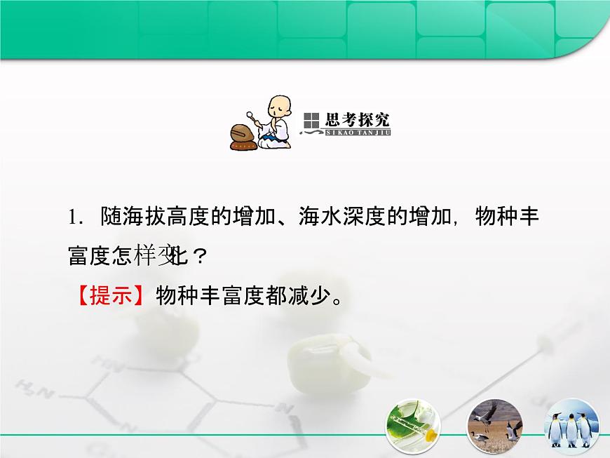 人教版 (新課標)高中生物必修3 4-3《群落的結構》復習課件第7頁