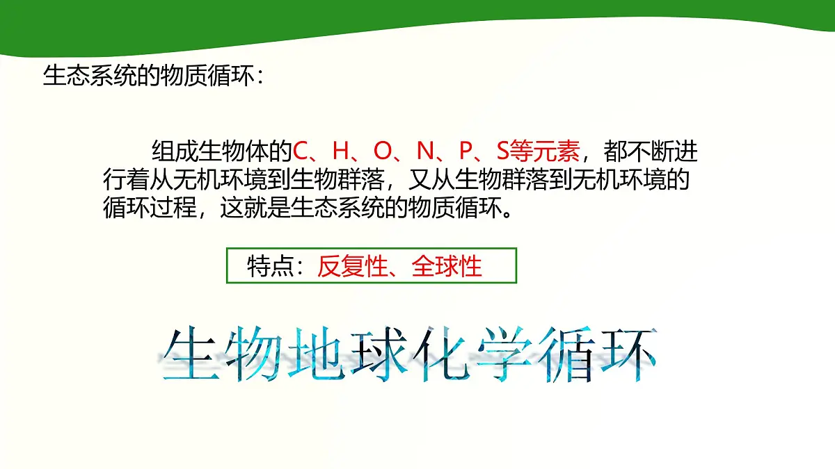 人教版 (新课标)高中生物必修3 5-3《生态系统的物质循环》课件第8页