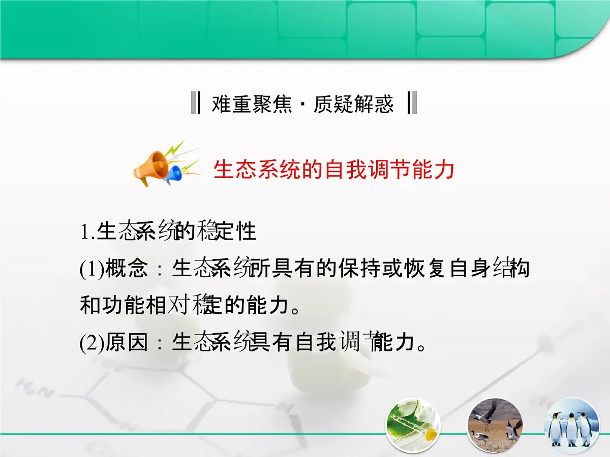 人教版 (新课标)高中生物必修3 5-5《生态系统的稳定性》课件第6页