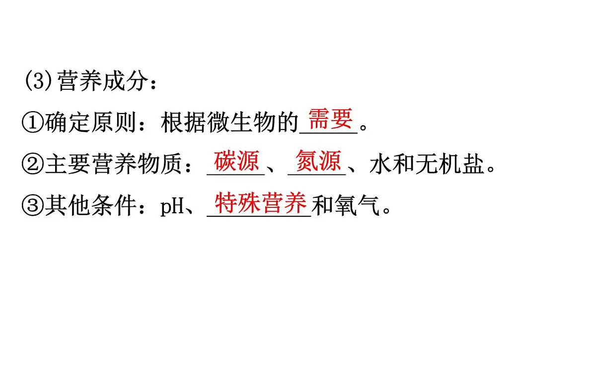 人教版 (新课标)高中生物选修1 2-1《微生物的实验室培养(复习课)》课件第4页