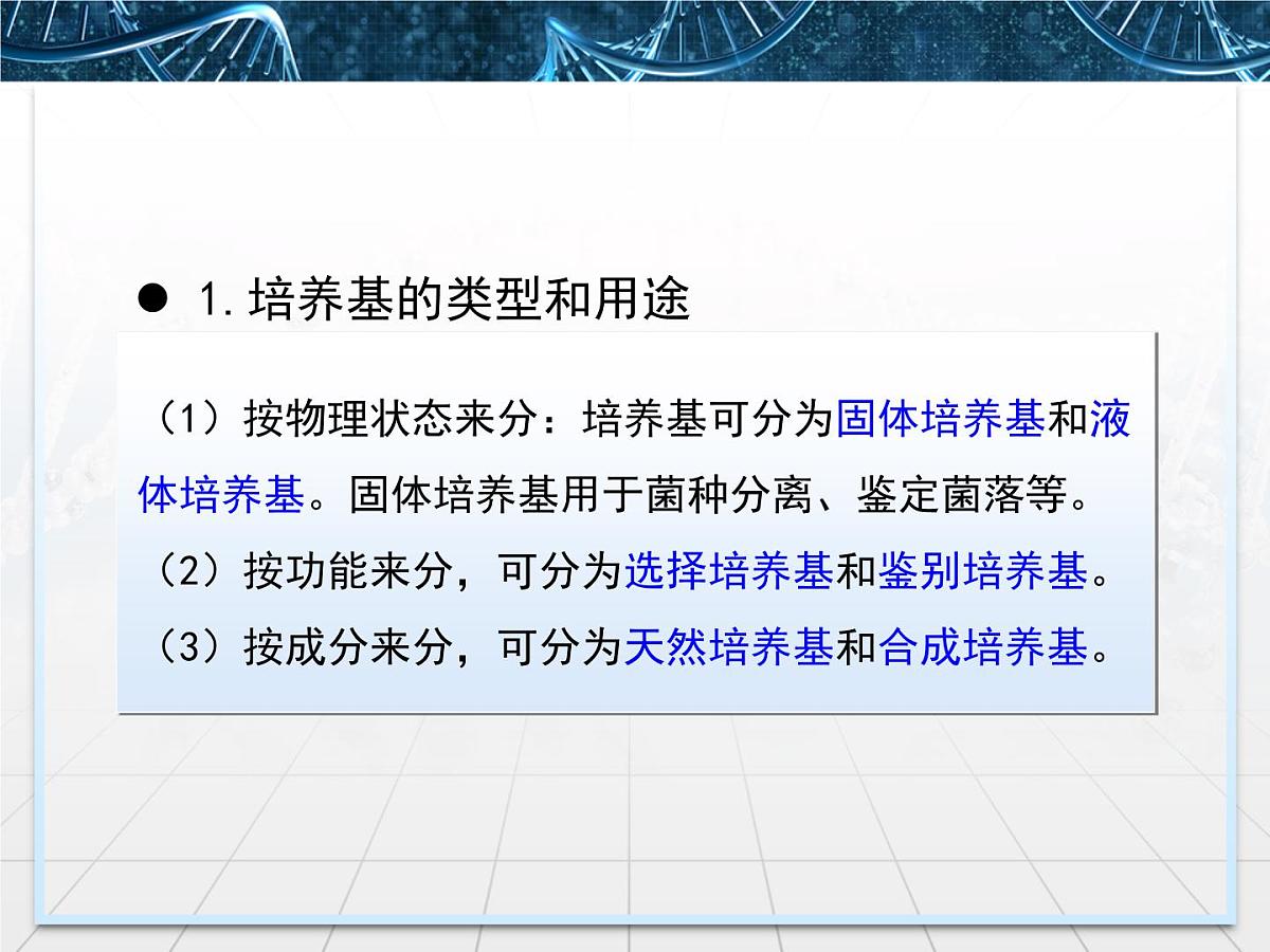 人教版 (新课标)高中生物选修1 2-1《微生物的实验室培养》课件第6页